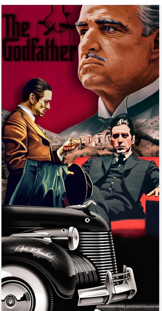 Affiche vintage The Godfather